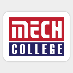 MechCollege Sticker